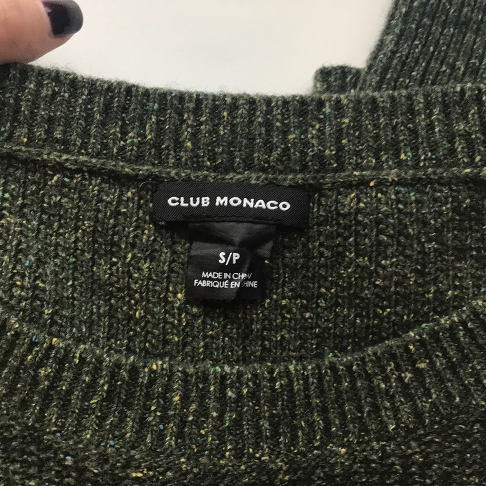 Club Monaco Sweater Interesting Sleeves
